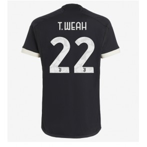 Maillot de foot Juventus Timothy Weah #22 Troisième 2023-24 Manches Courte